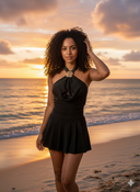 ROBE COMBI SHORT MILA