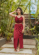 ENSEMBLE JUPE GLOSSY