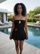 ENSEMBLE SHORT VANILLE