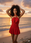 ROBE COMBI SHORT MILA