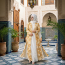 ENSEMBLE ROBE ET KIMONO SEYA