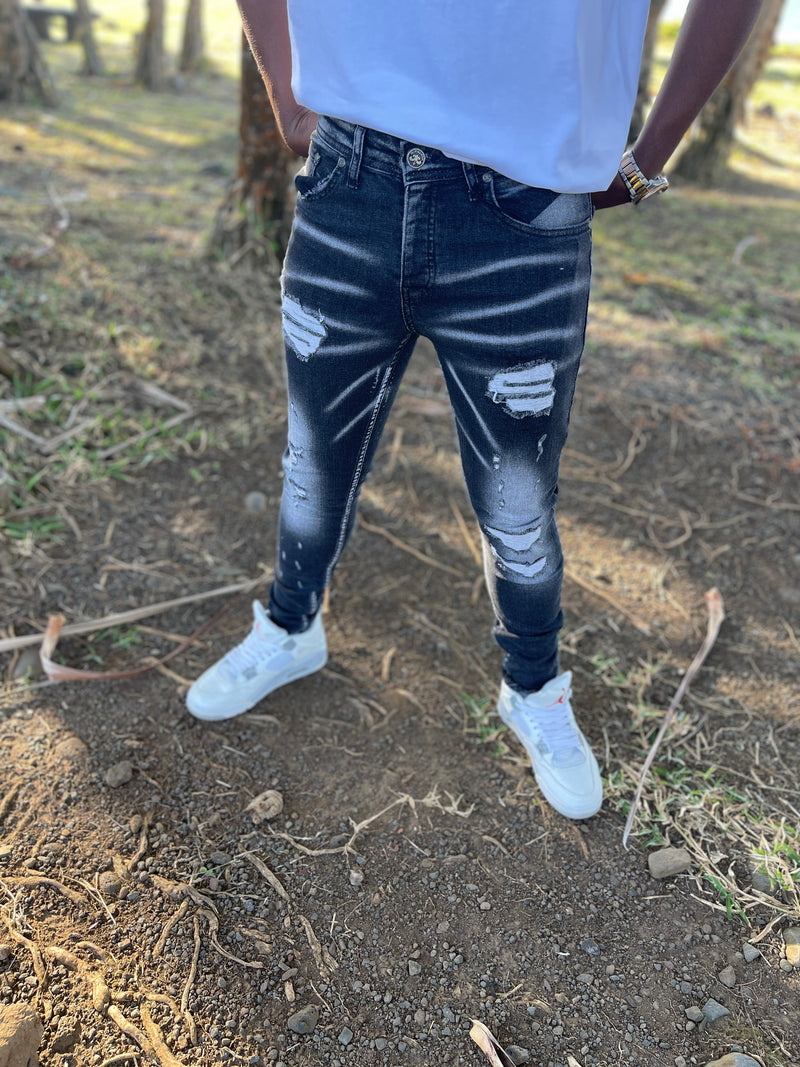 JEANS DÉCHIRÉ LUXURY