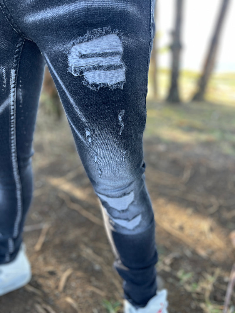 JEANS DÉCHIRÉ LUXURY
