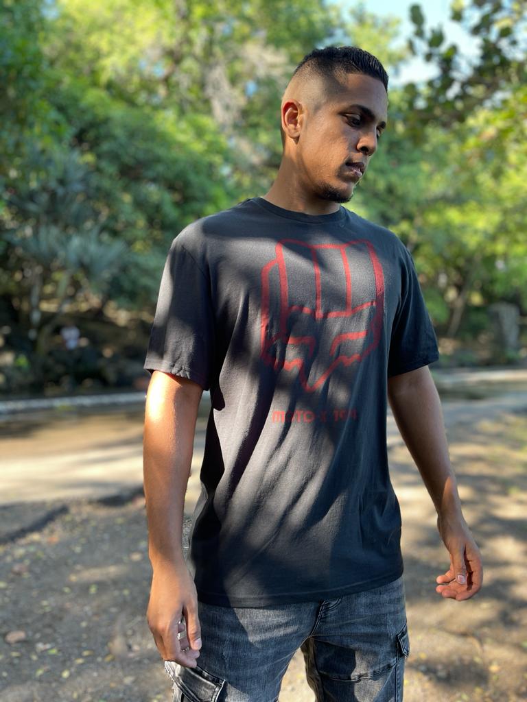 T.SHIRT FOX BACK