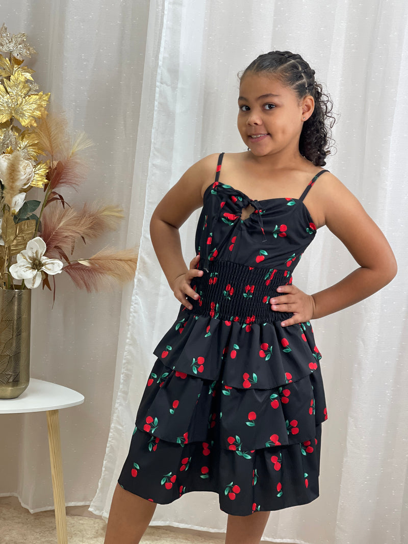 ROBE CERISE